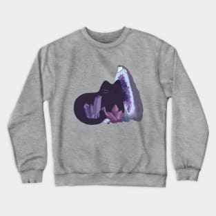 Crystal Cat Crewneck Sweatshirt